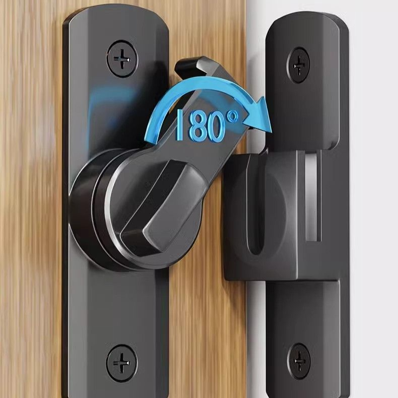 Selbstklebender Aluminiumlegierung Türschloss-Halter