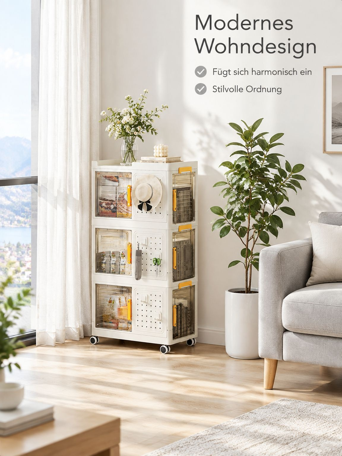 Elegante Aufbewahrungsbox, ideal für das Wohnzimmer