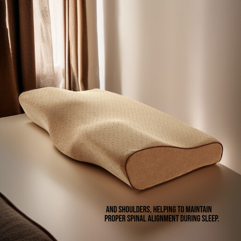 Ergonomic Butterfly Memory Pillow, Cervical Health Care Pillow Core