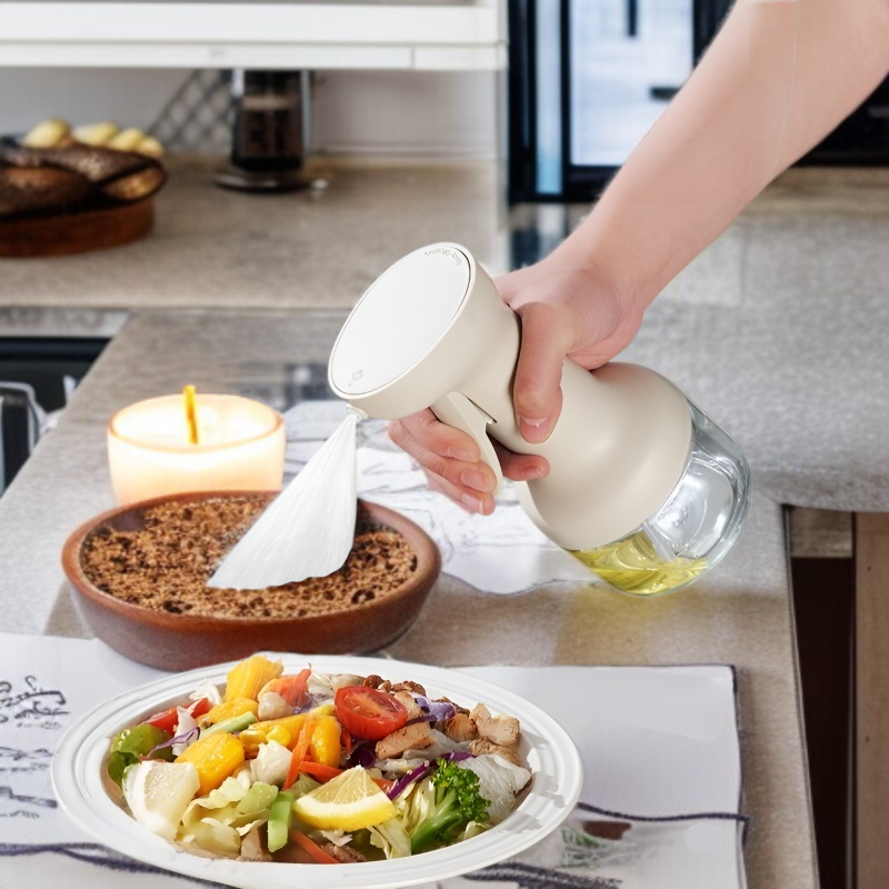 Household Leak-proof Glass Spray Pot, Fitness Mist Sprayer Bottle, Oil Control Fat-reducing Sprayer