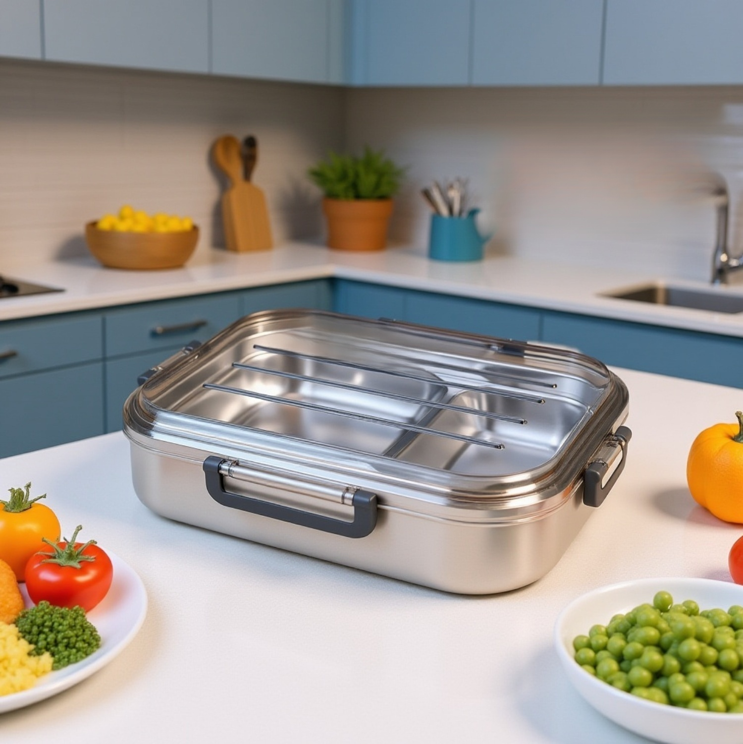 Bento-Box für Schüler, hält Speisen frisch