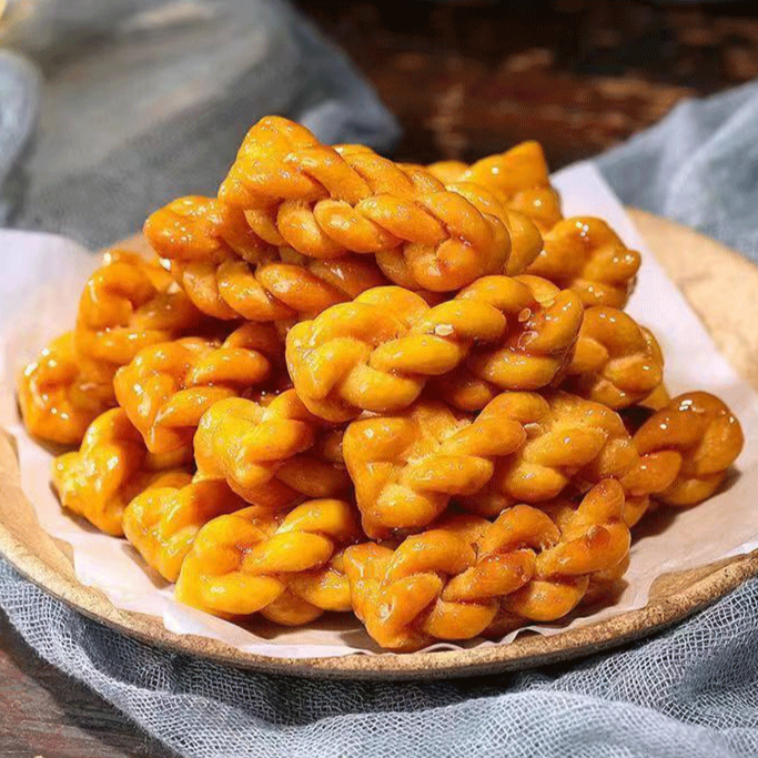 小食品獨立包裝 混合口味椒鹽麻花 五斤裝零食