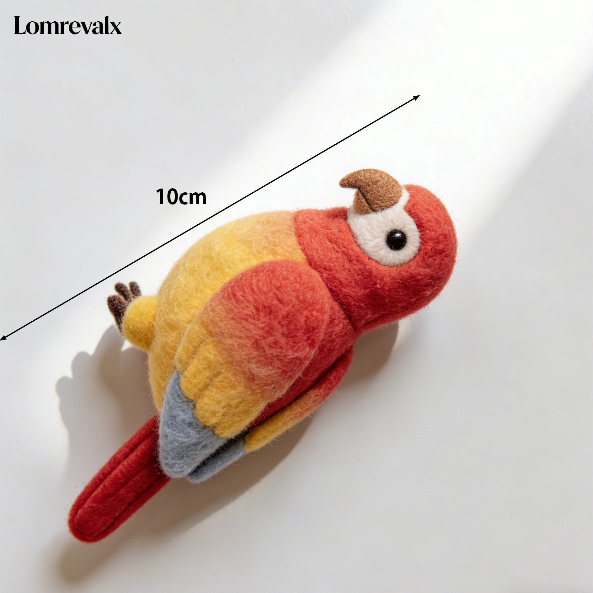 Imán de nevera de felpa y tela adorable