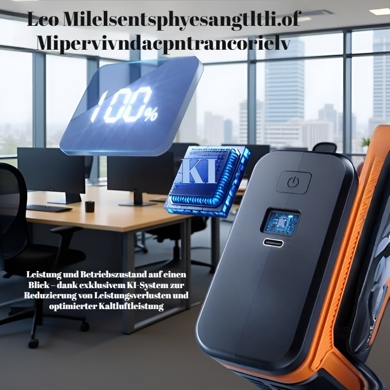  Outdoor Ventilator mit zwei Luftauslässen zum Befestigen an der Taille