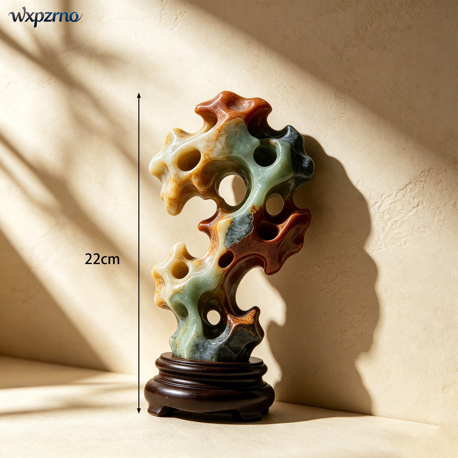 Luxury jade sculpture as home accent