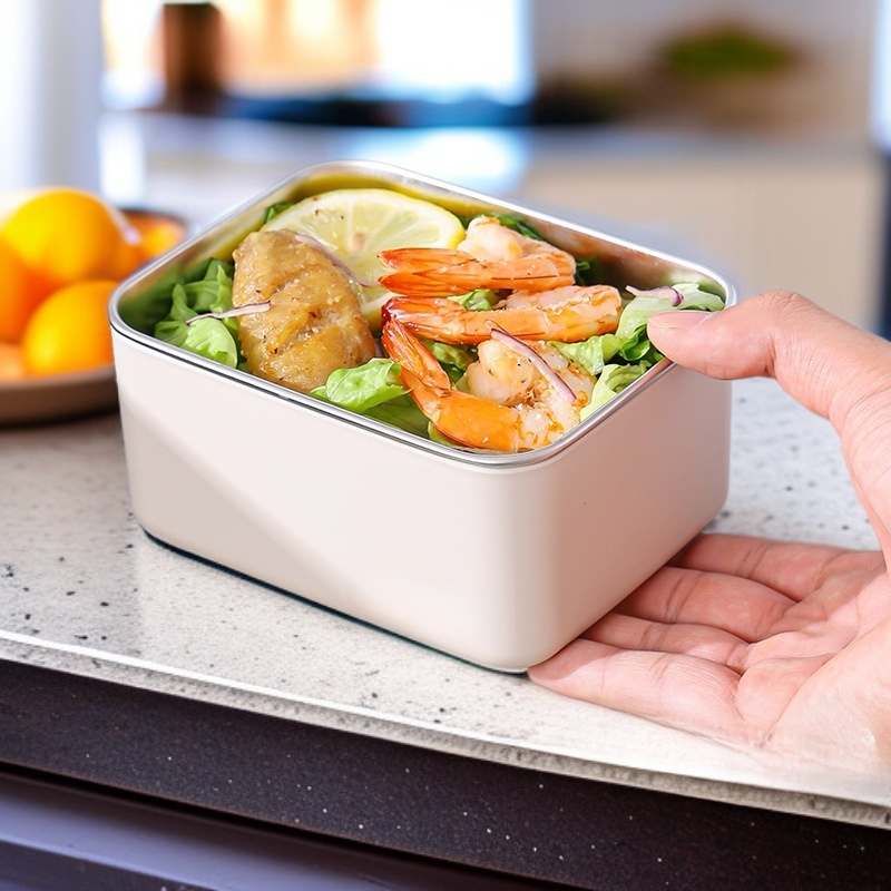 스테인리스 스틸 사각 도시락통/식품 보관 용기