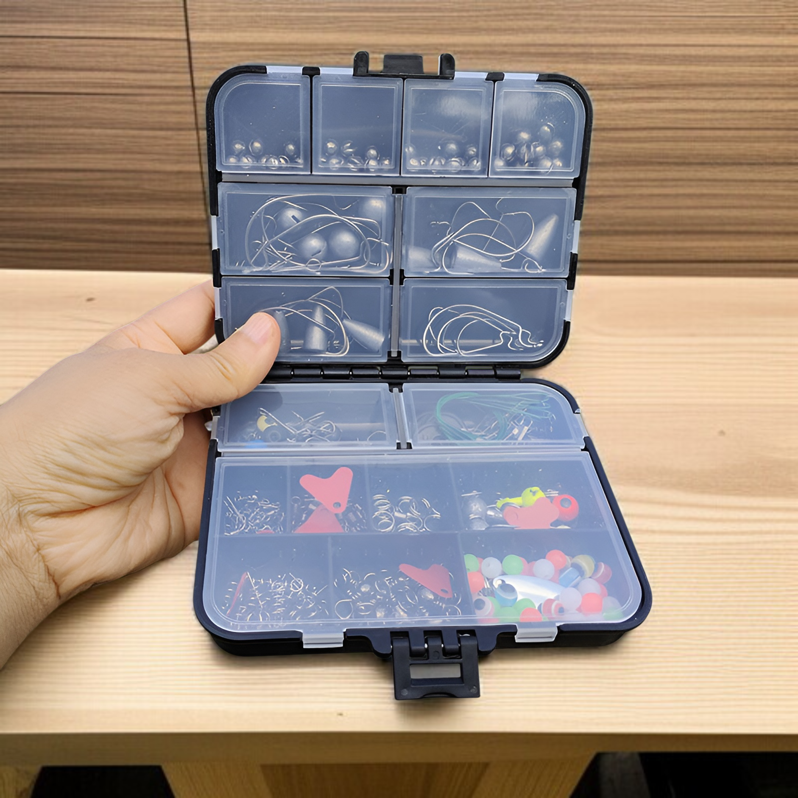 Stackable hardware storage solution for workshops