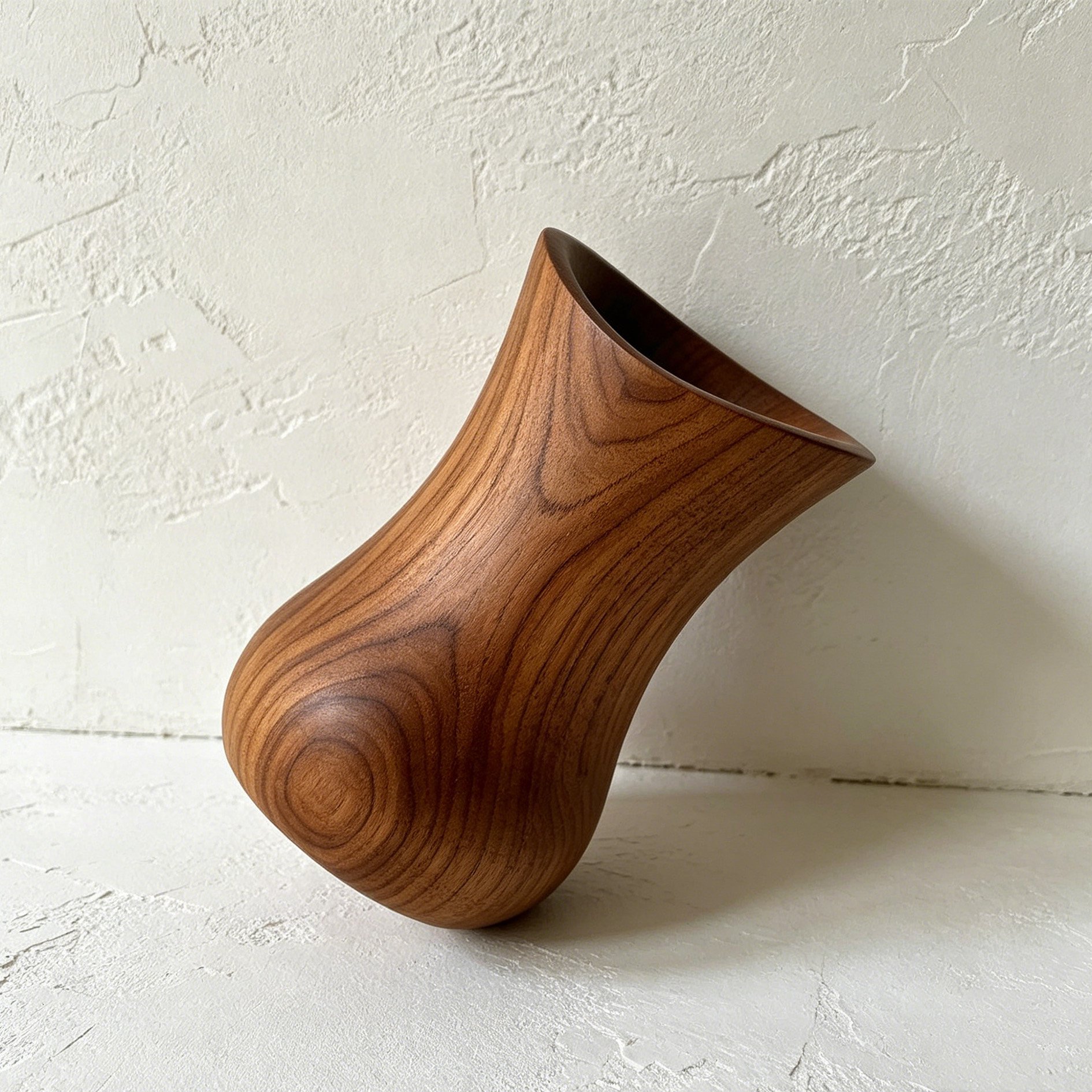 Close-up of eco-friendly wooden chopstick holders