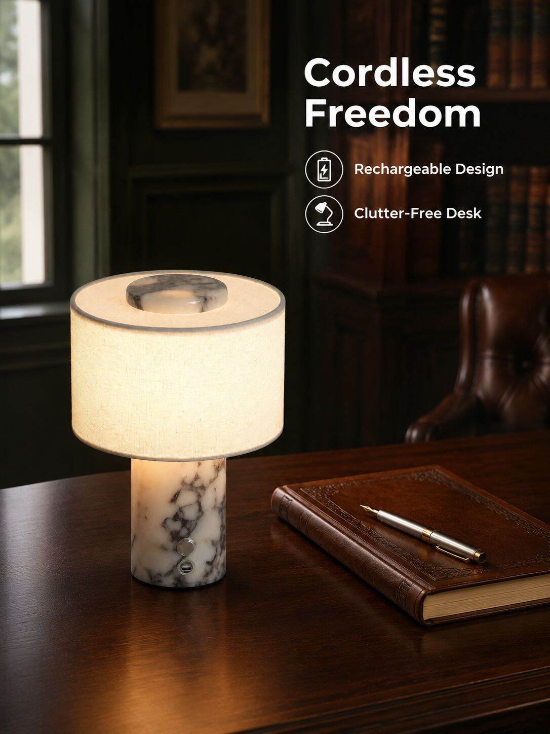 Atmosphere Marble Table Lamp