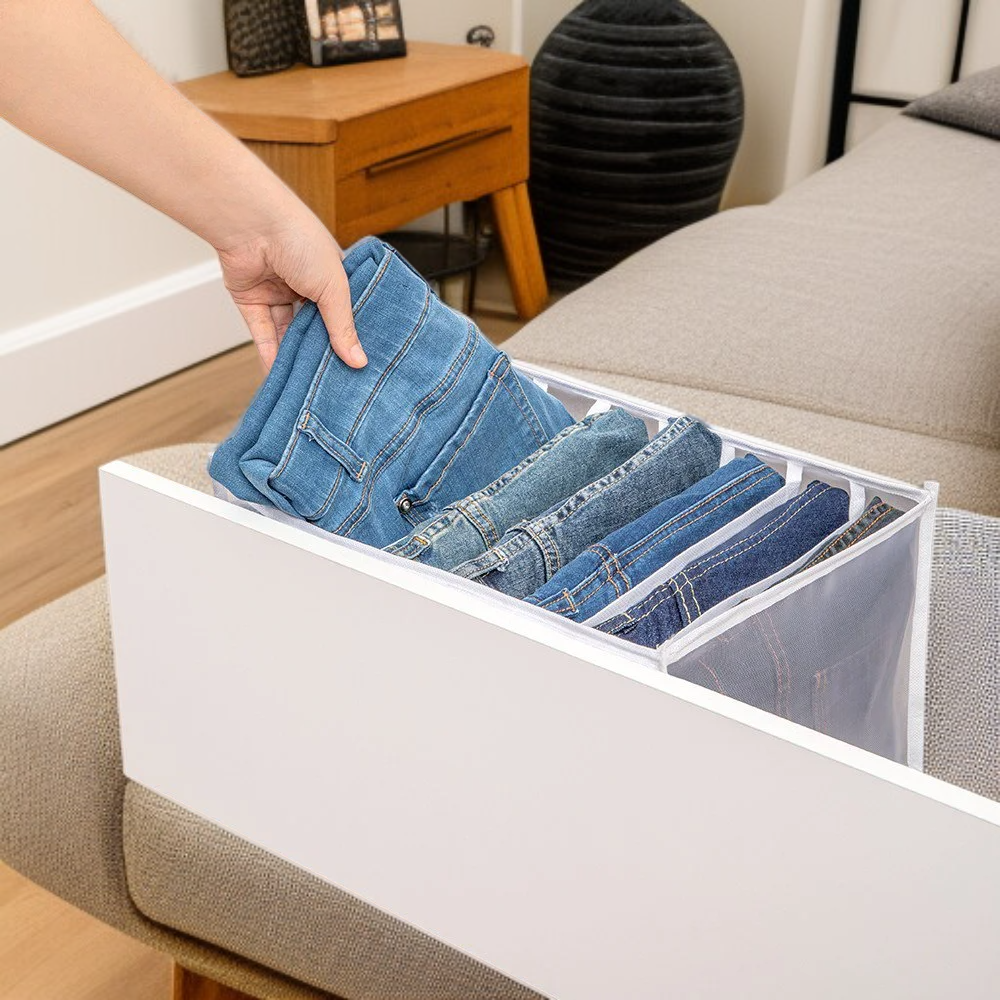 Caja organizadora de almacenamiento diaria (mediana + grande)