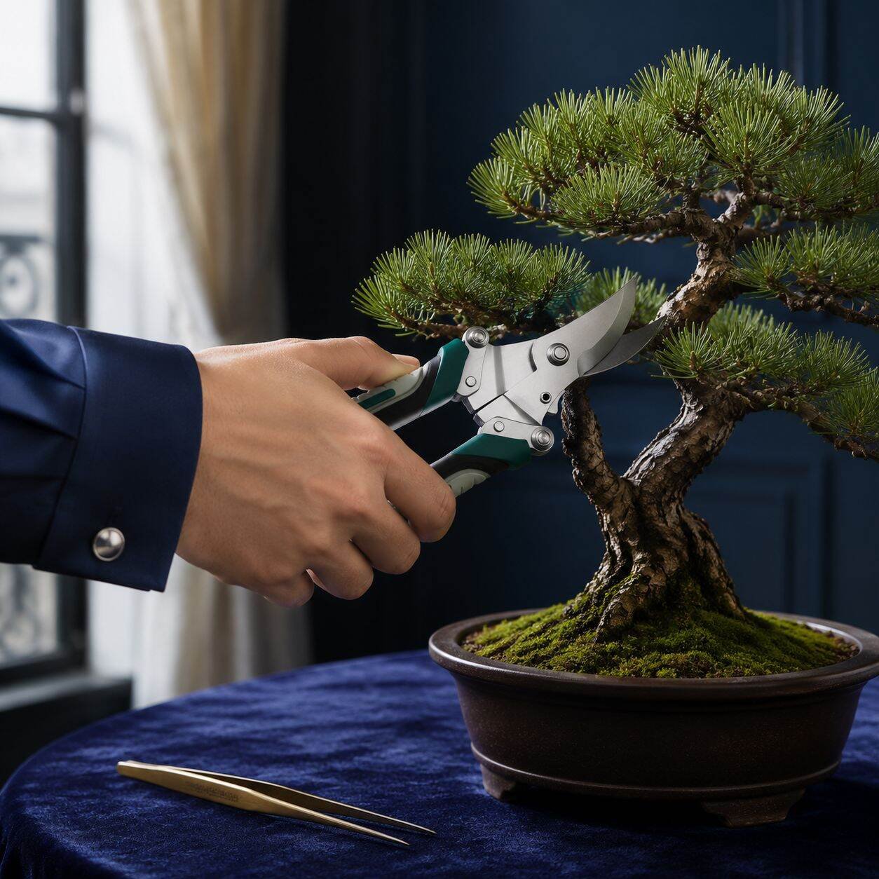Sécateur pour arbres fruitiers et plantes ornementales