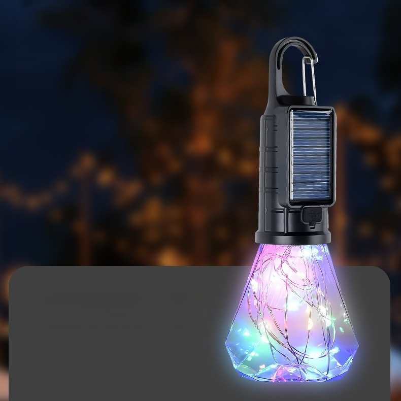 Solar Colorful Camping Light