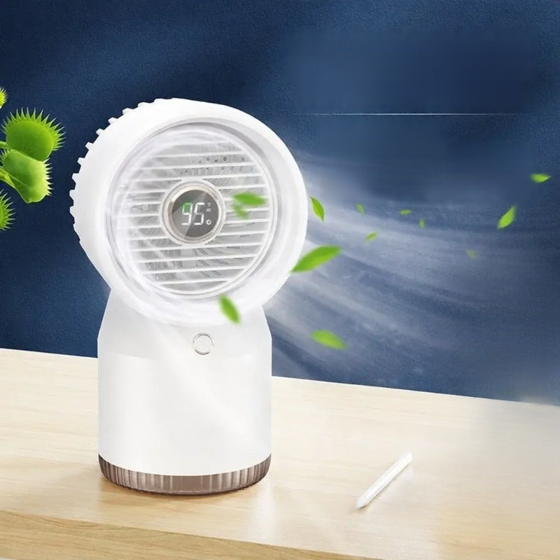 Humidifier cooler small fan