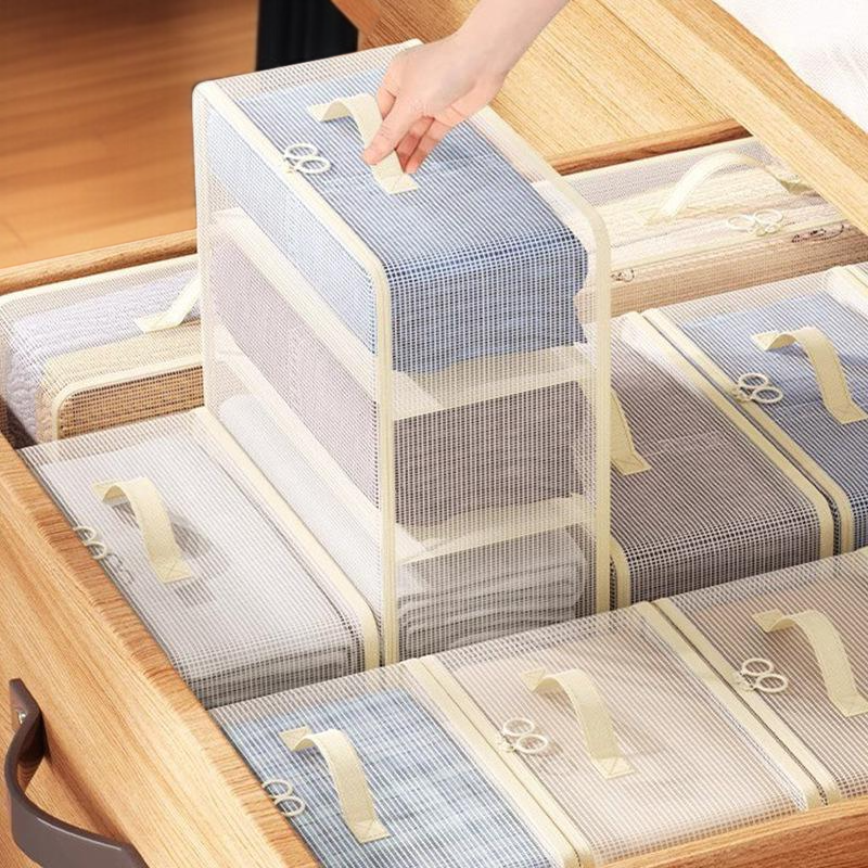 家庭用多機能衣類分格収納袋