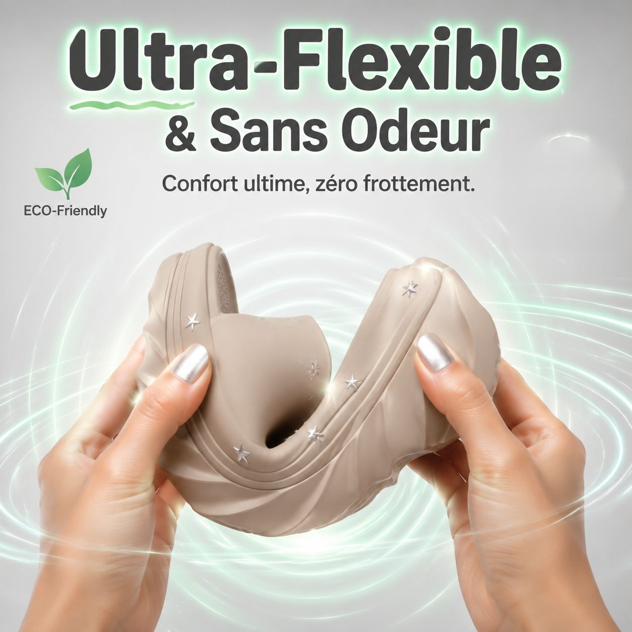 Sandales plateforme femme décor étoiles, talons hauts confortables