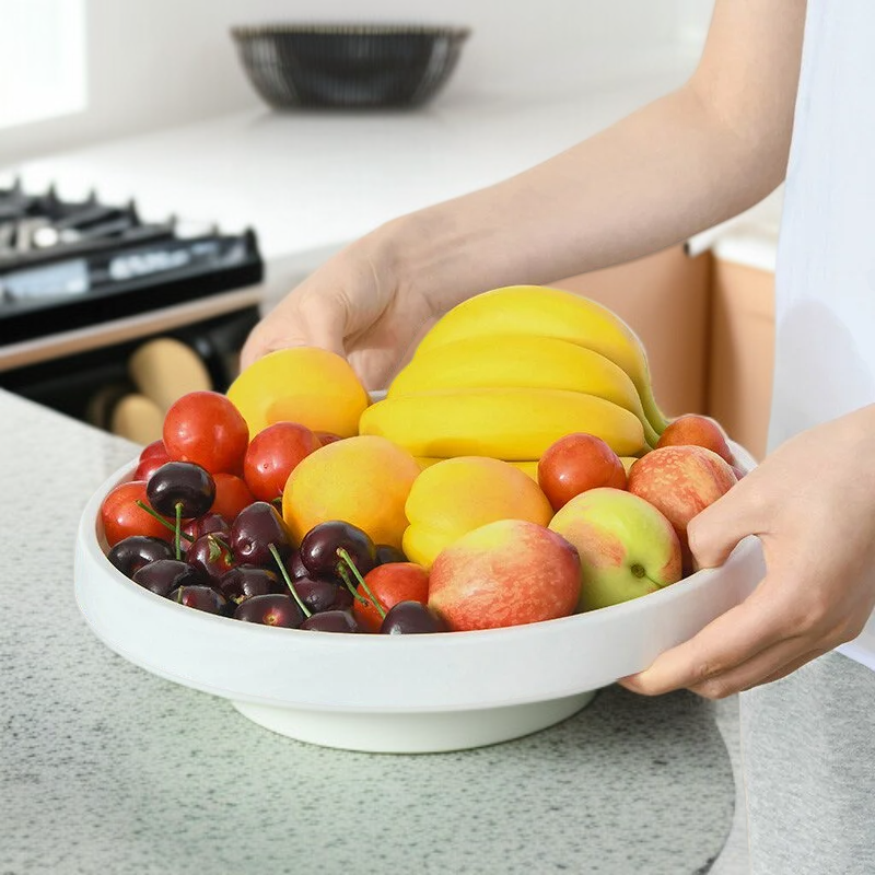 رف توابل مزدوج الطبقة للمطبخ، منظم تخزين عملي للتوابل والمكياج