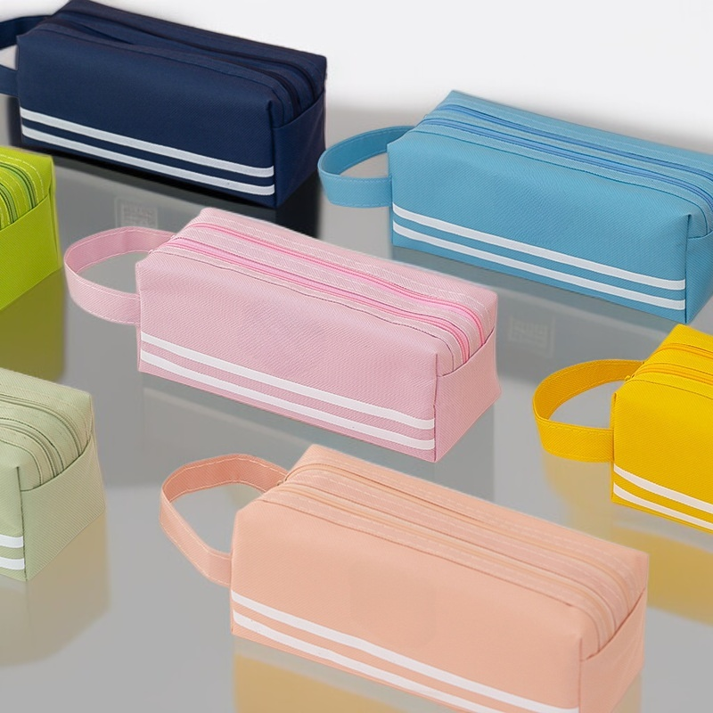 Spacious pencil pouch for organizing stationery