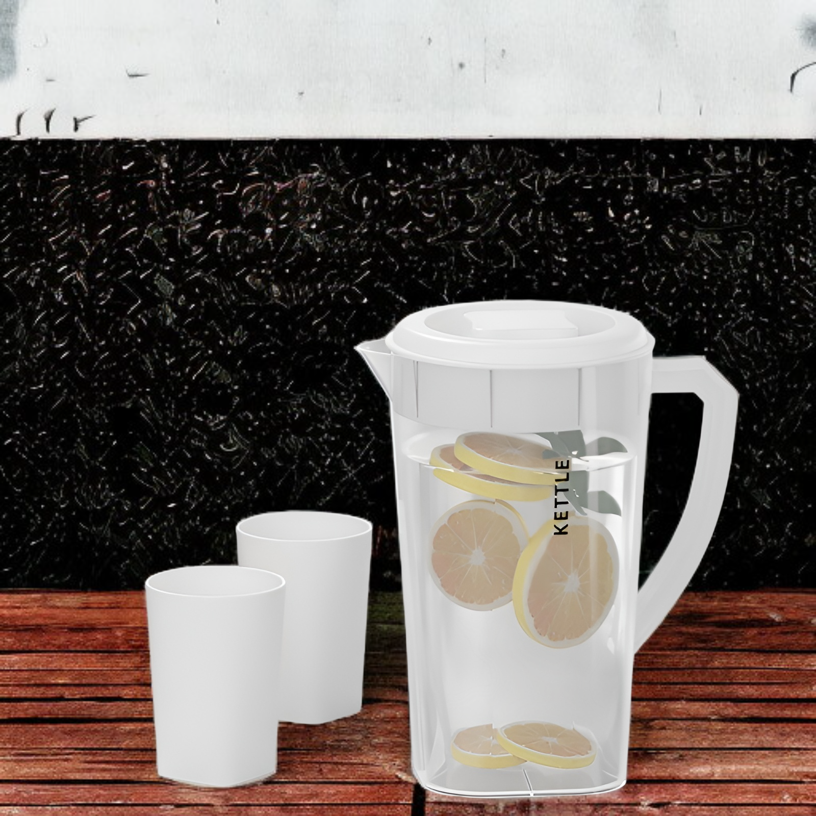 Kaltwasserkessel aus lebensmittelechtem, verdicktem PP, stoßfest, Typ A