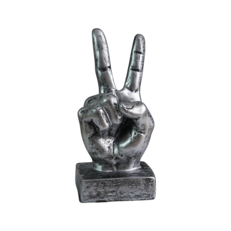 Fingerornamente aus Kunstharz