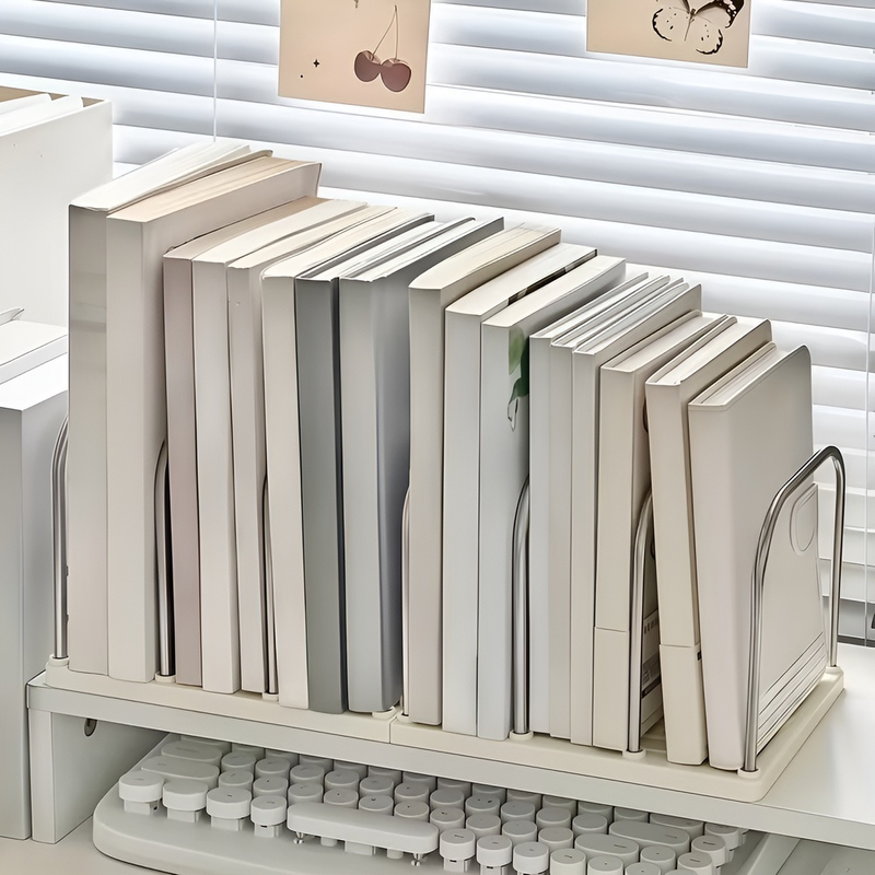 桌面書擋書架收納盒