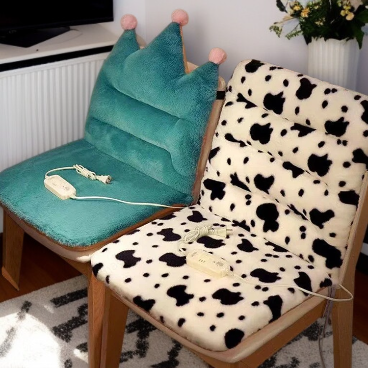 ソファ椅子用 電気加熱座布団 背もたれ保温マット