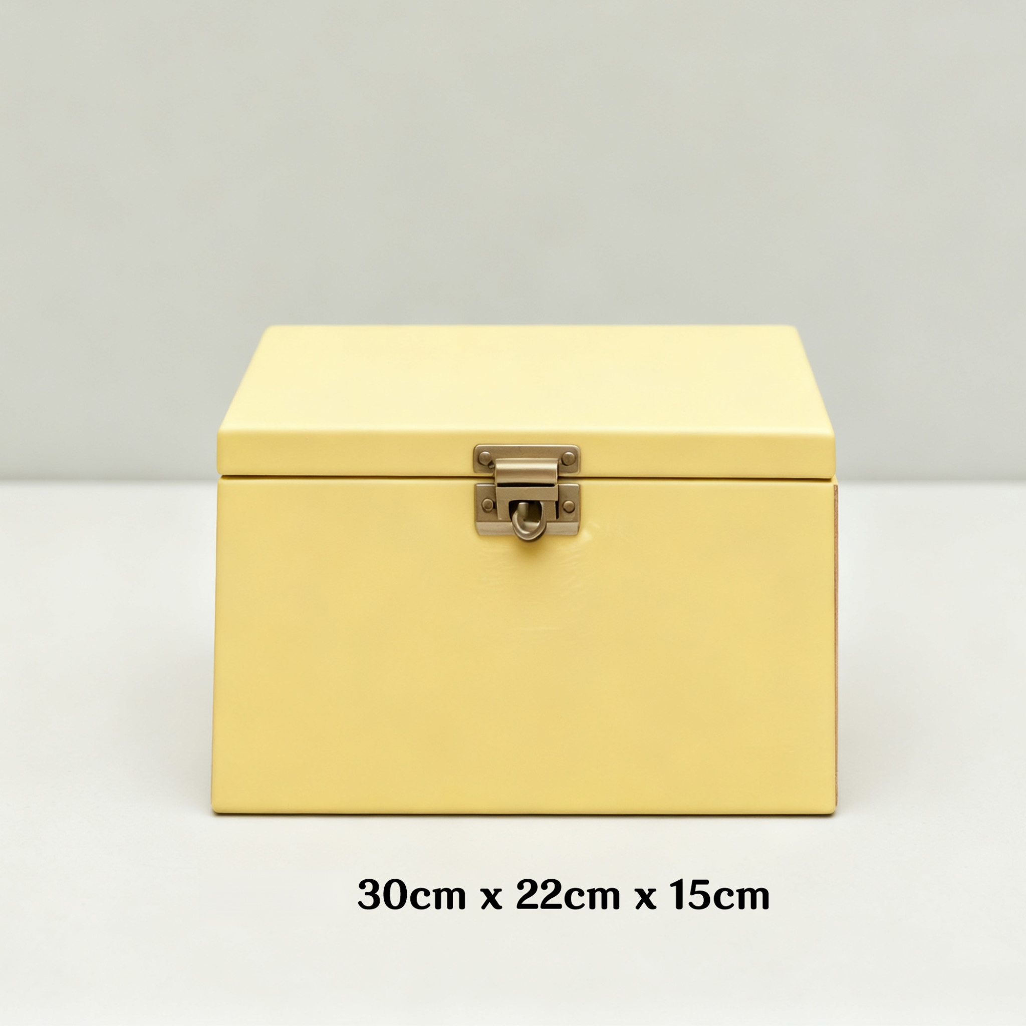 กล่องจัดระเบียบไม้คุณภาพสูง สีธรรมชาติ