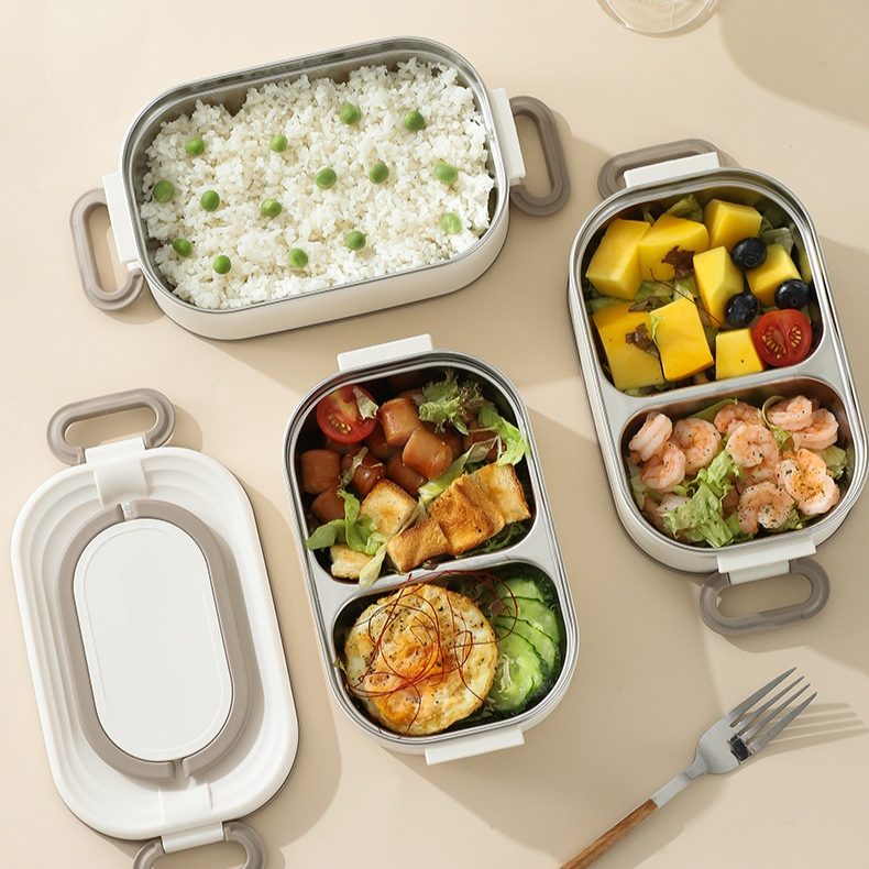 Fiambrera térmica de acero inoxidable 304