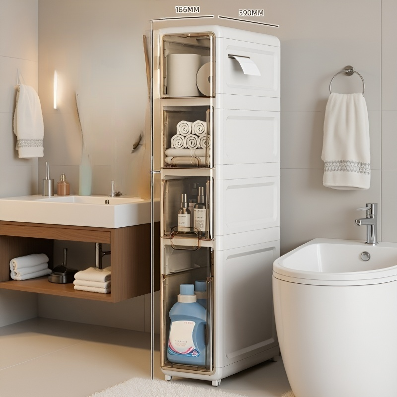 Wasserdichter, breiter Aufbewahrungsschrank mit Schubladen für Kleidung und Kleinteile