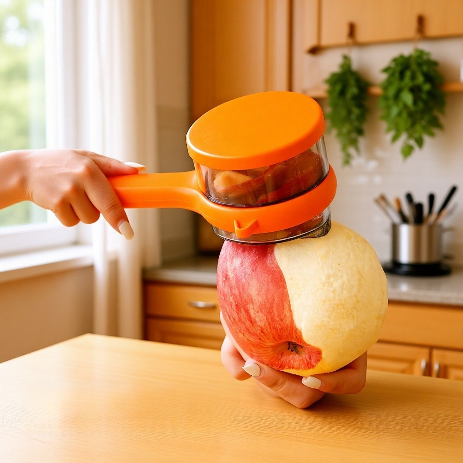 多機能ピーラー収納式家庭用キッチン専用フルーツ皮むき器
