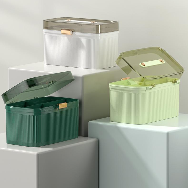 가정용 대용량 다층 약품 보관함