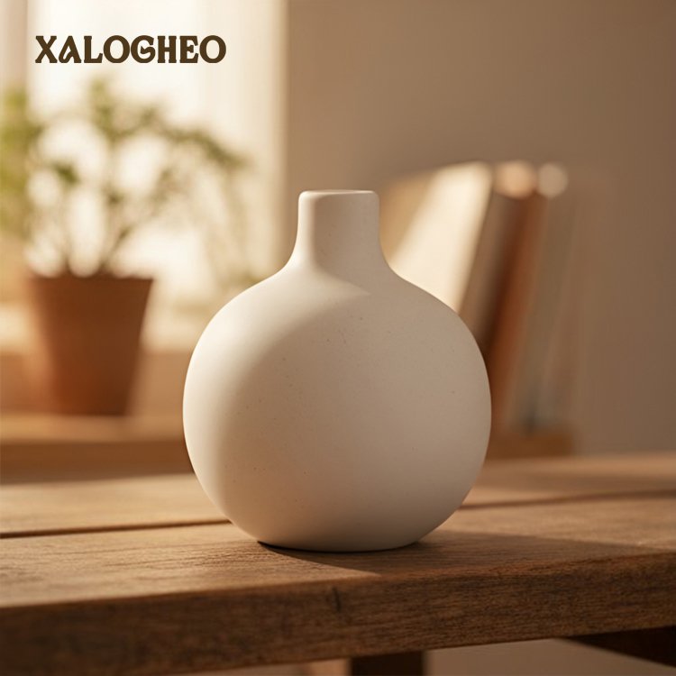 세라믹 꽃병 장식품