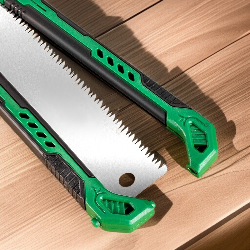 휴대용 접이식 가지치기톱 목공 정원 과수 전용 양면 수공톱 미니 디자인 휴대용 목공공구