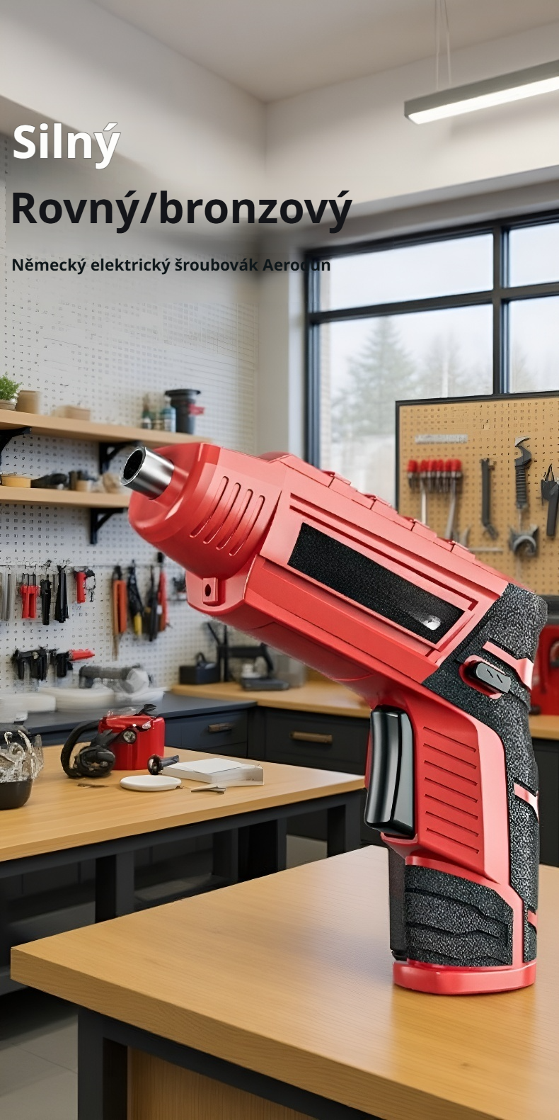 Elektrický šroubovák v balení