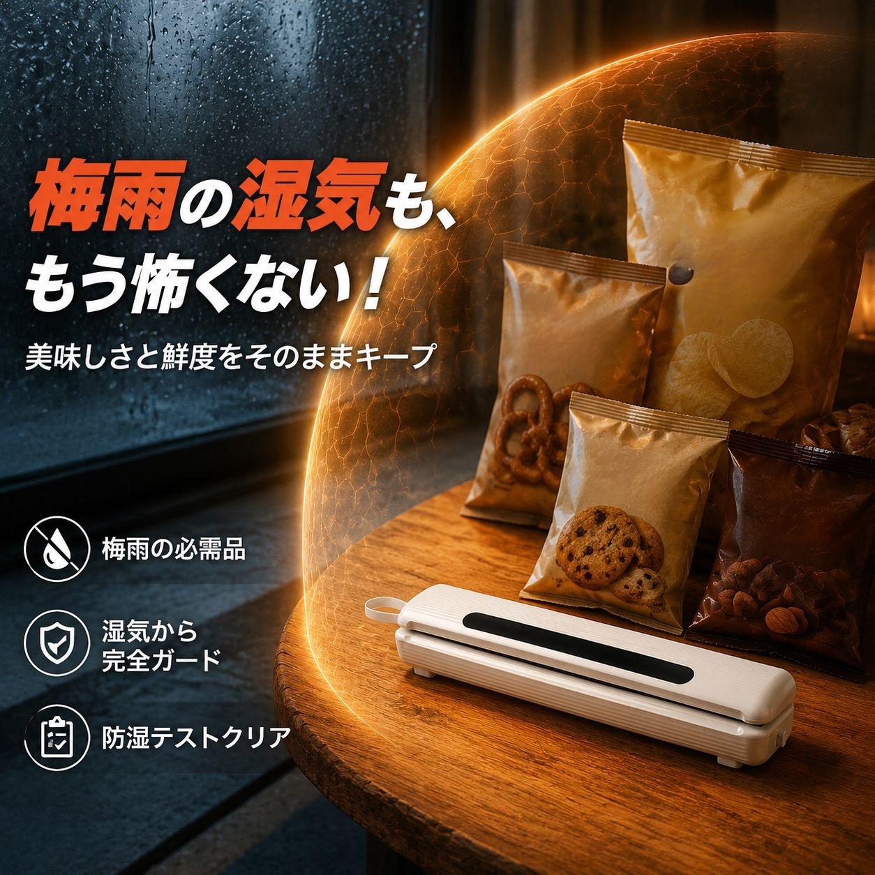 ワイヤレス携帯シーラーコンパクト家庭用