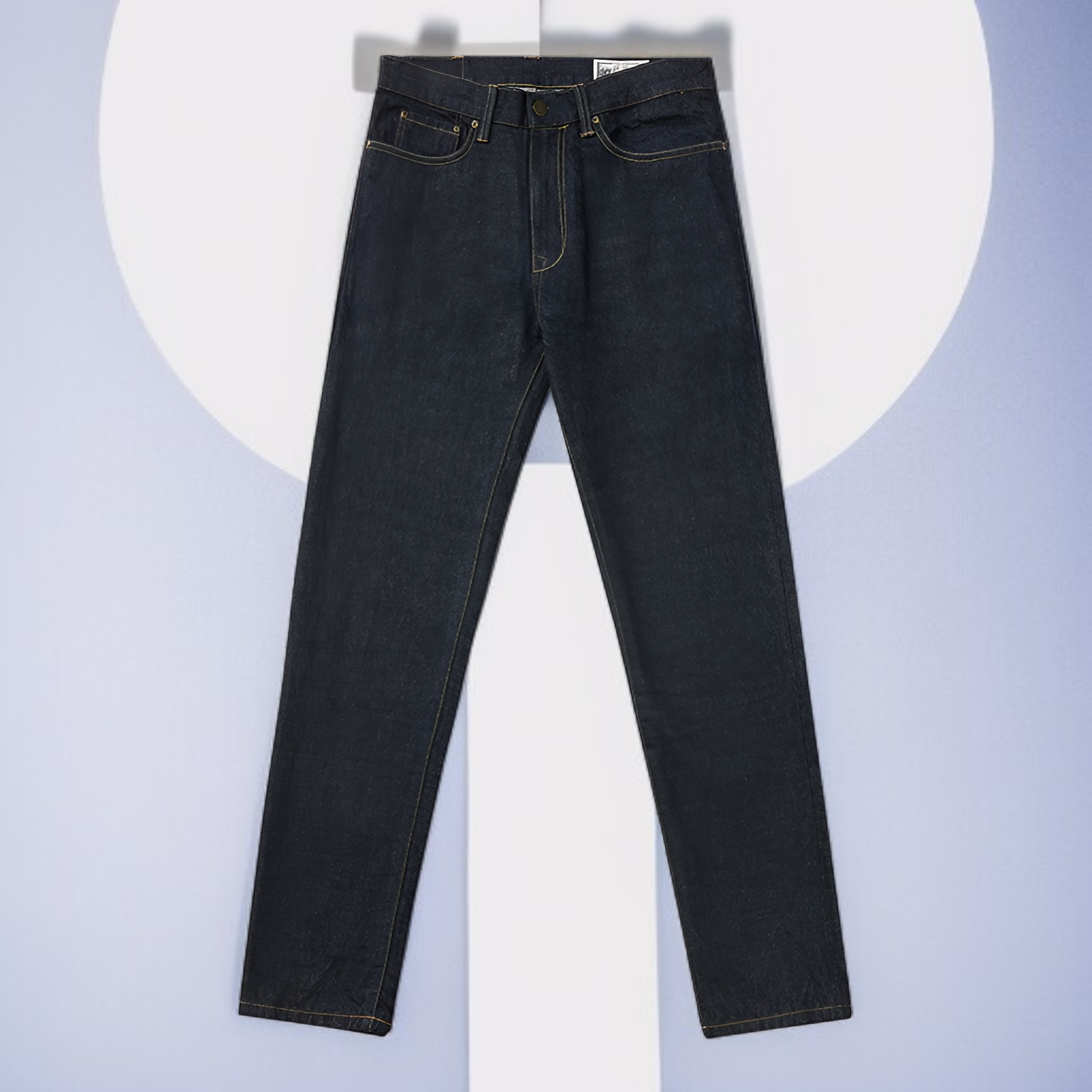 オリジナルカラー スリムフィットメンズデニムパンツ