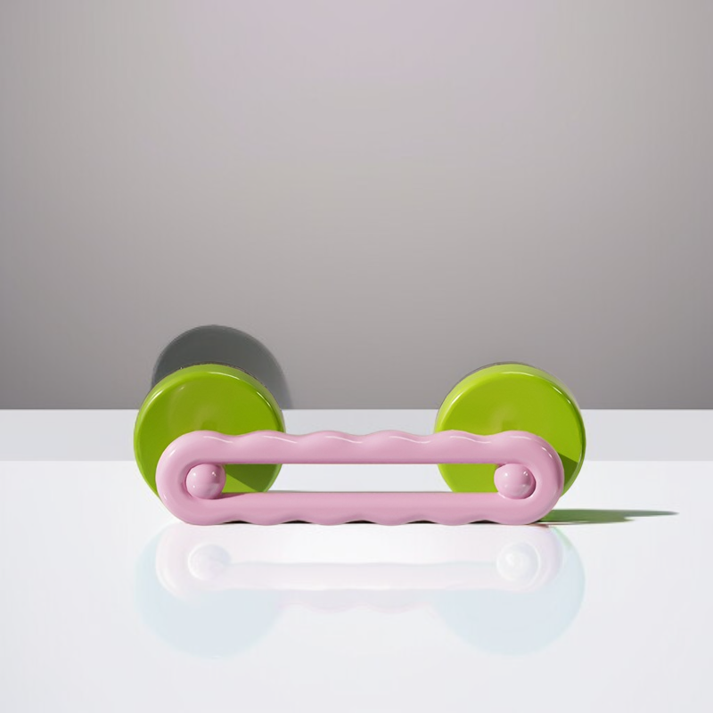 Toallero adhesivo con ventosa para puerta de gabinete