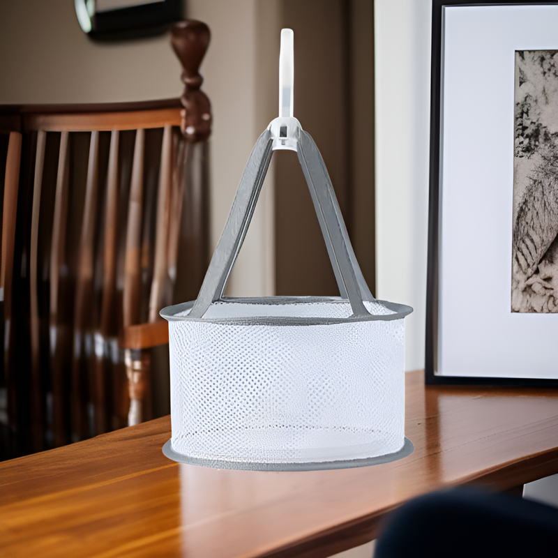 미니 드라이 랙으로 메이크업 브러쉬와 스펀지 건조하기