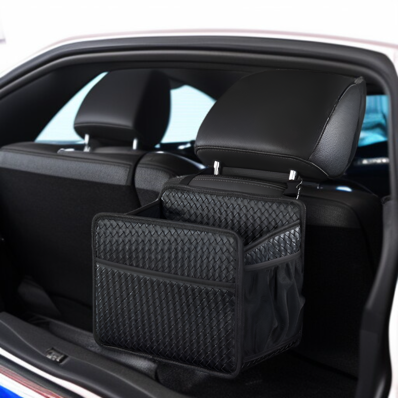 Organizador de coche con diseño plegable y resistente