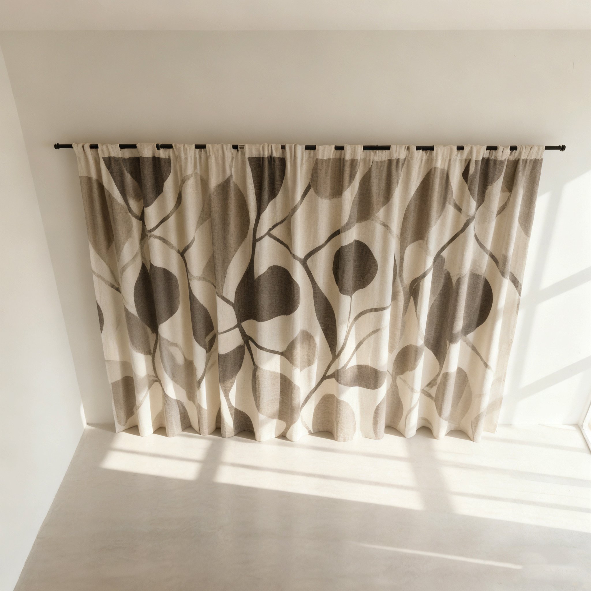 1.9m×2.1mサイズの遮光カーテン