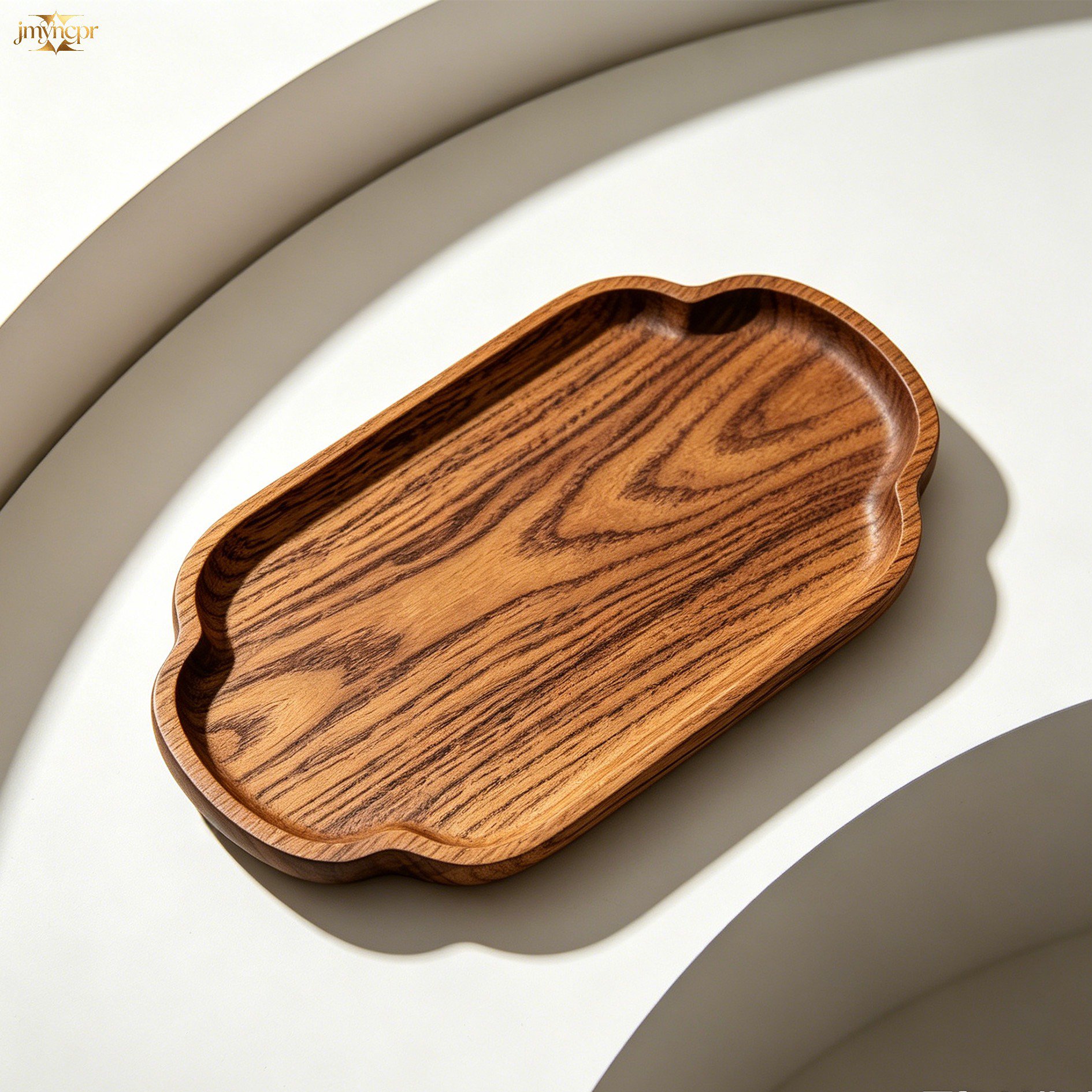 Walnut trays (5 pieces)