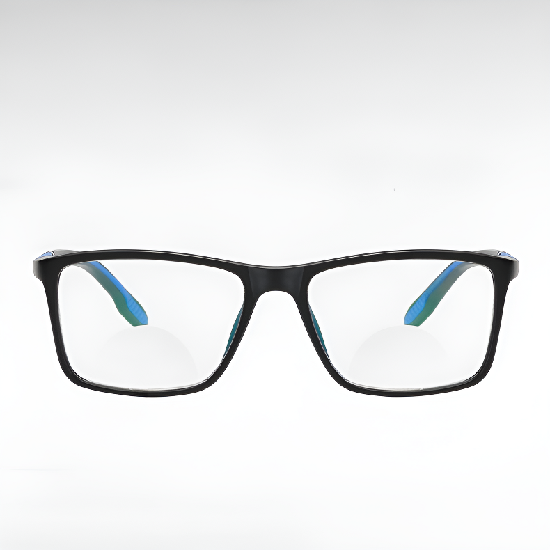 Okulary korekcyjne do widzenia do bliży i dali, okulary blokujące niebieskie światło dla seniorów