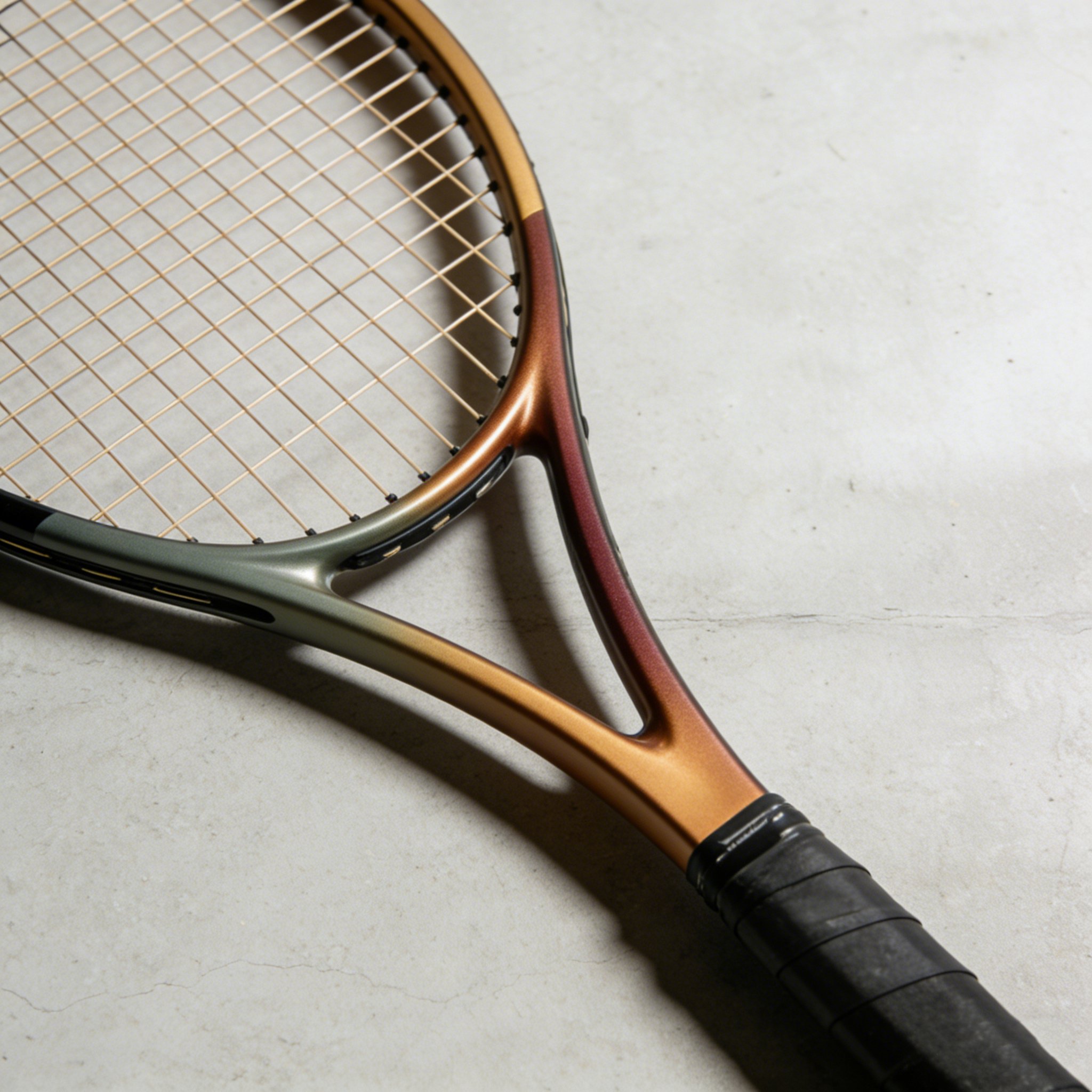 耐久性に優れたカーボンフレームのテニスラケット