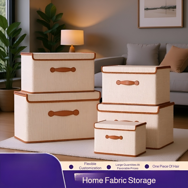 Extra Large Clothes and Quilt Storage Box with Lid