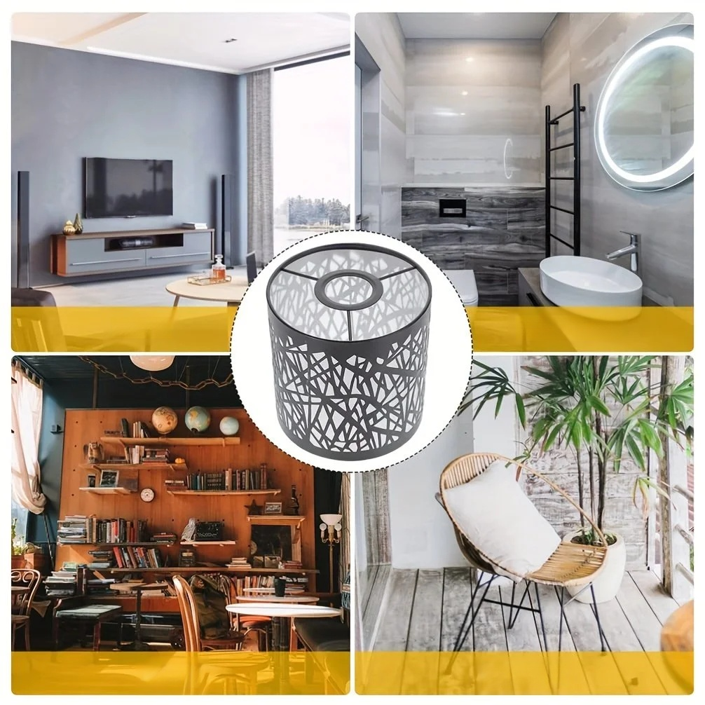 Lampenschirmdesign mit hohler Glühbirne