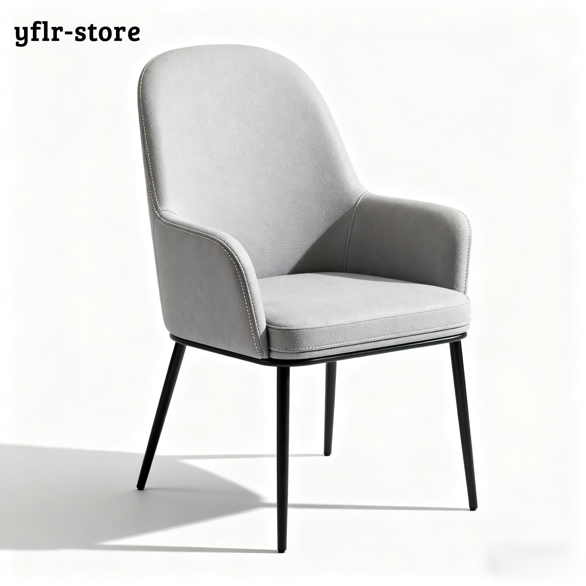 Pohodlná počítačová židle pro domácnost, sedák, opěradlo, opěrka pasu, kancelářská židle