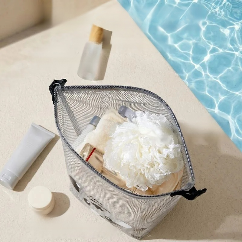 かわいい多機能防水巾着バッグ 大容量 水泳・ジム・洗面用