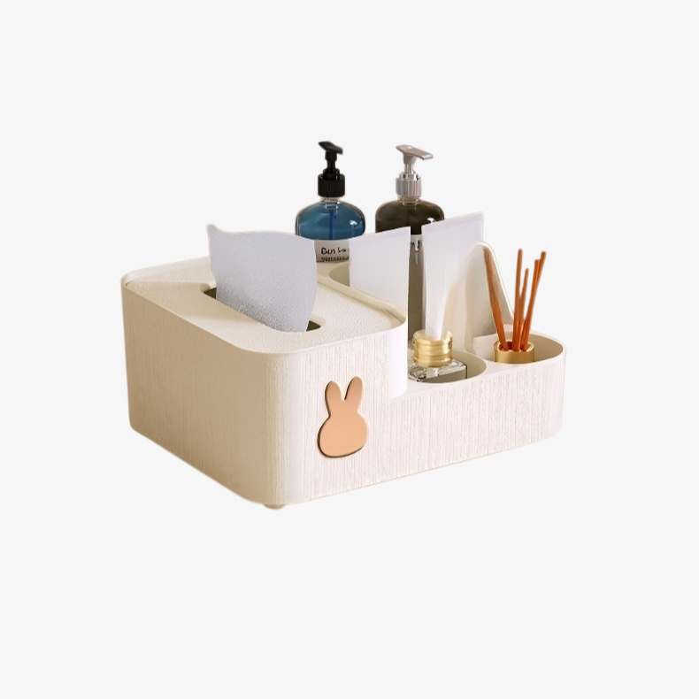 다용도 라이트 럭셔리 티슈케이스와 대용량 탁상용 휴지통