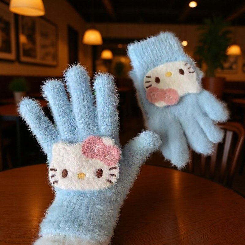 Guantes térmicos para estudiantes en bicicleta