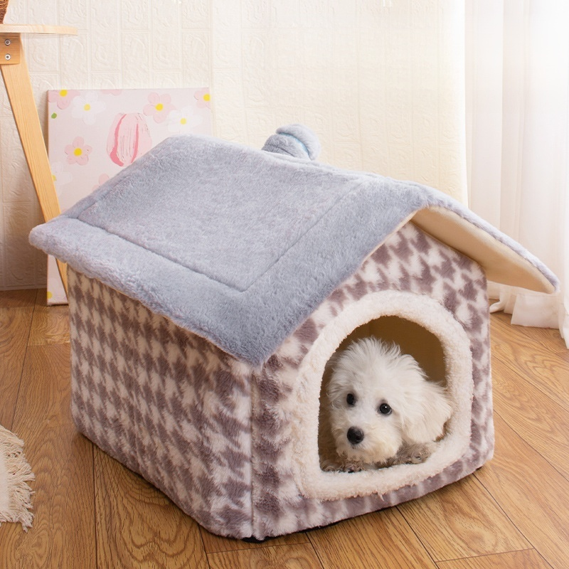 犬用方形舒適寵物窩