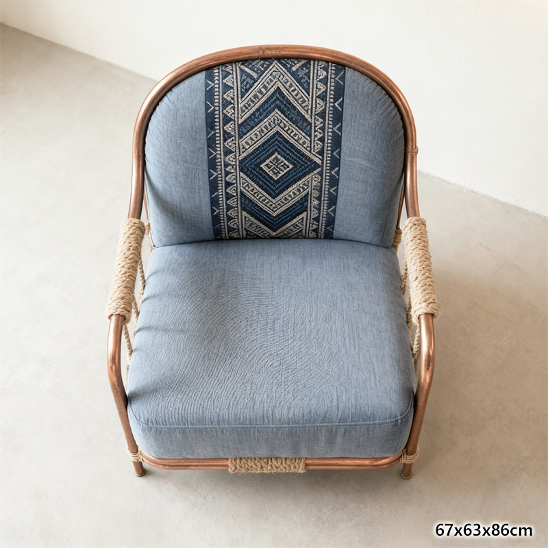 時尚北歐風單人沙發椅